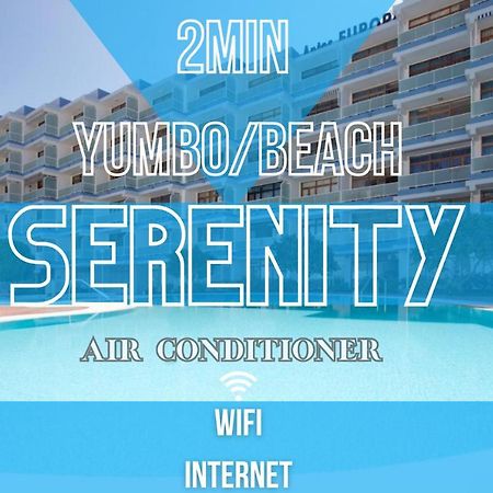 Serenity Yumbo - Europa Appartment 2Min Yumbo - 5Min From Beach - Wifi Free - Air Conditioner - Private Services - Free Welcome Book - Cohote Conserjeria Gran Canaria Плайя-дель-Инглес Экстерьер фото