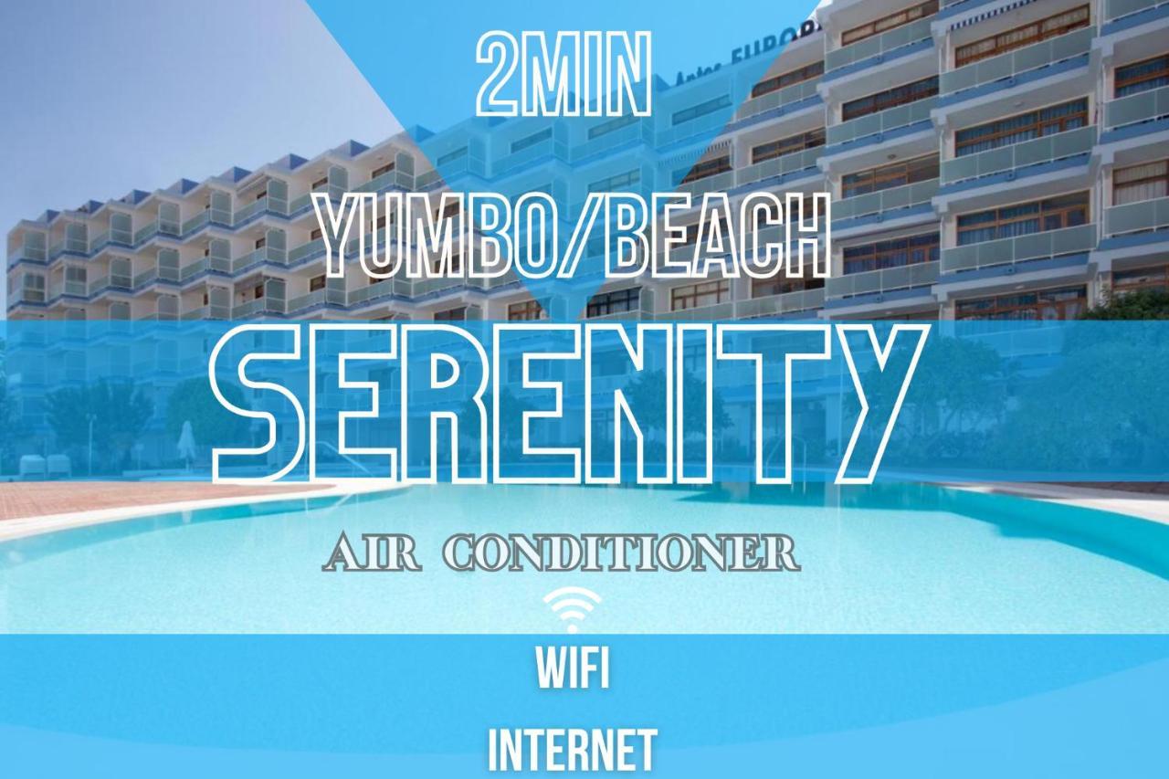 Serenity Yumbo - Europa Appartment 2Min Yumbo - 5Min From Beach - Wifi Free - Air Conditioner - Private Services - Free Welcome Book - Cohote Conserjeria Gran Canaria Плайя-дель-Инглес Экстерьер фото